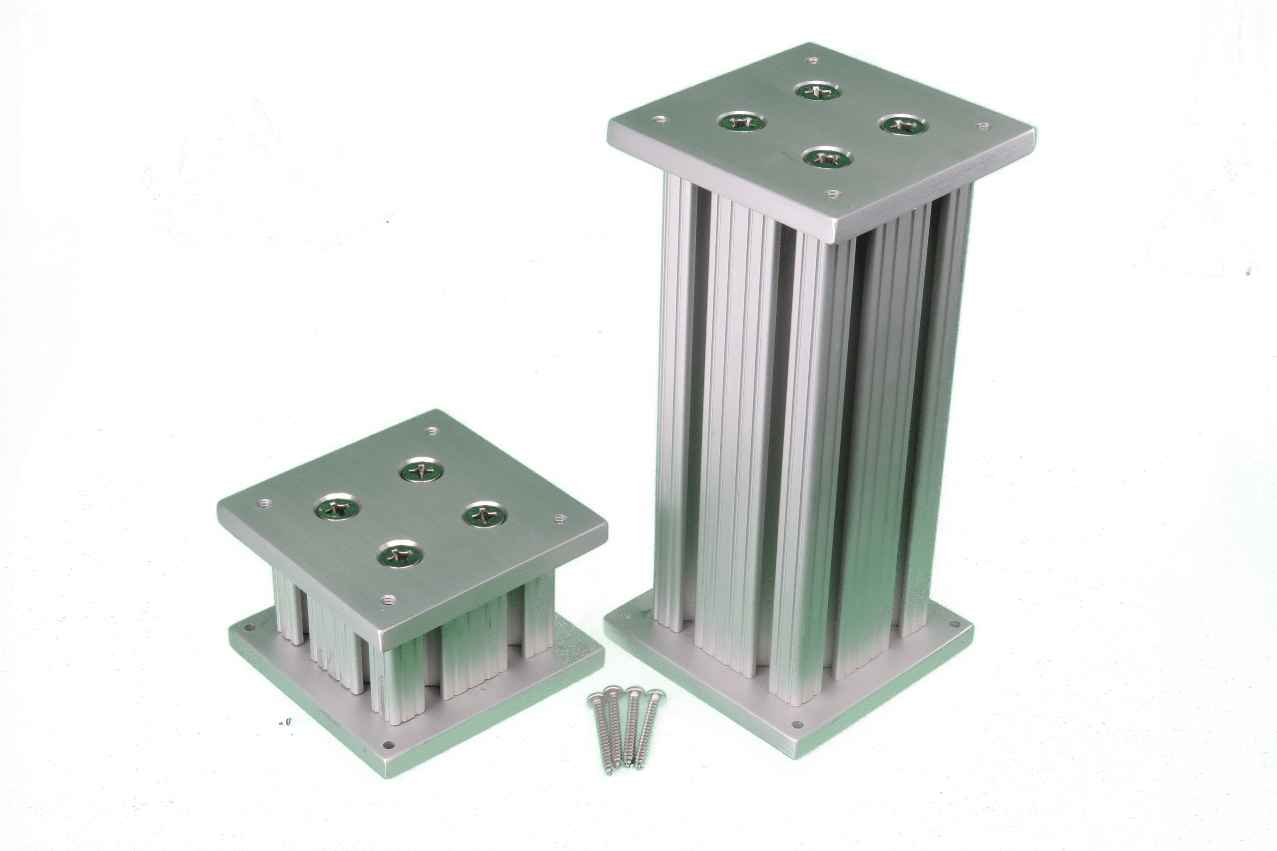 Pedestals for mounting transducer downrods