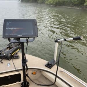 Scanning sonar downrod system