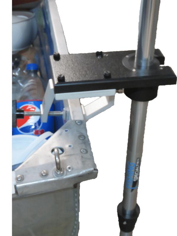 Clamping Bowducer mount for Aluminum boats