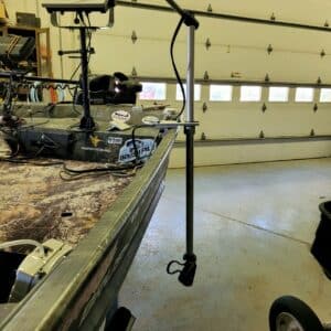 Mounting onto Boat - Fishing Specialties Inc