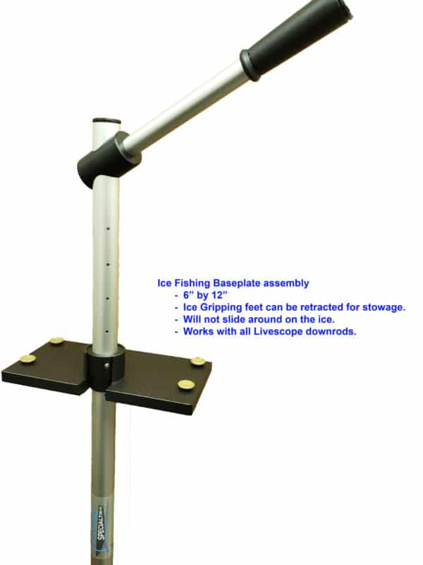 Ice Fishing Baseplate for Livescope