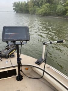 Scanning sonar downrod system