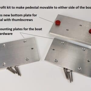 Removable Pedestal Plates