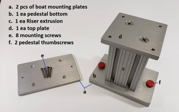 Removable Pedestals