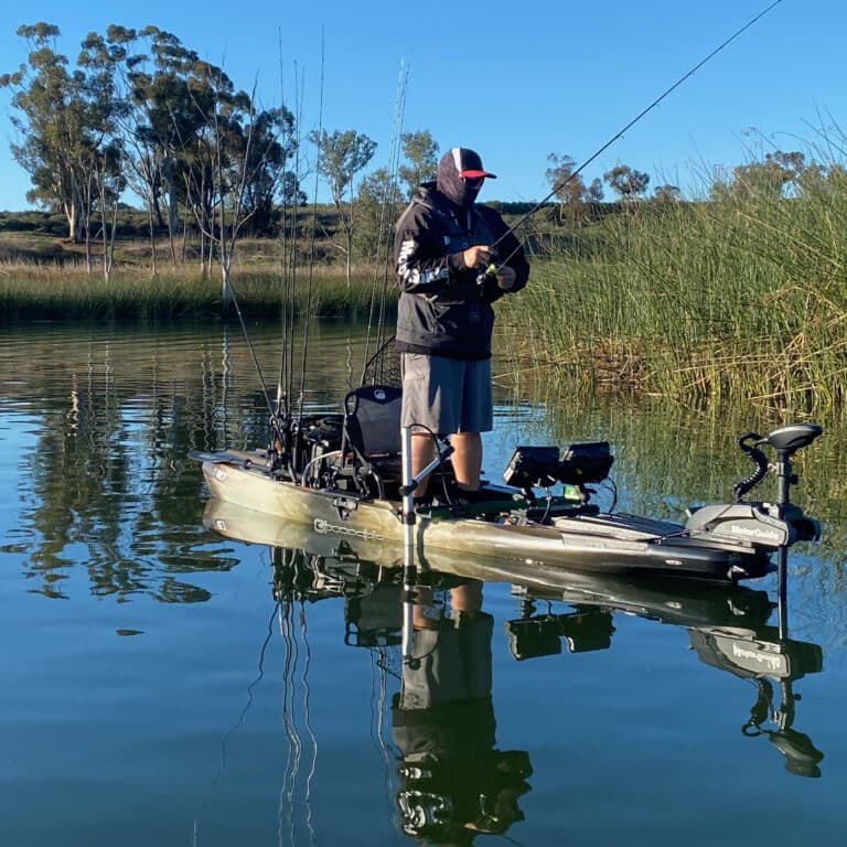 Kayak Downrod System for Scanning Sonar