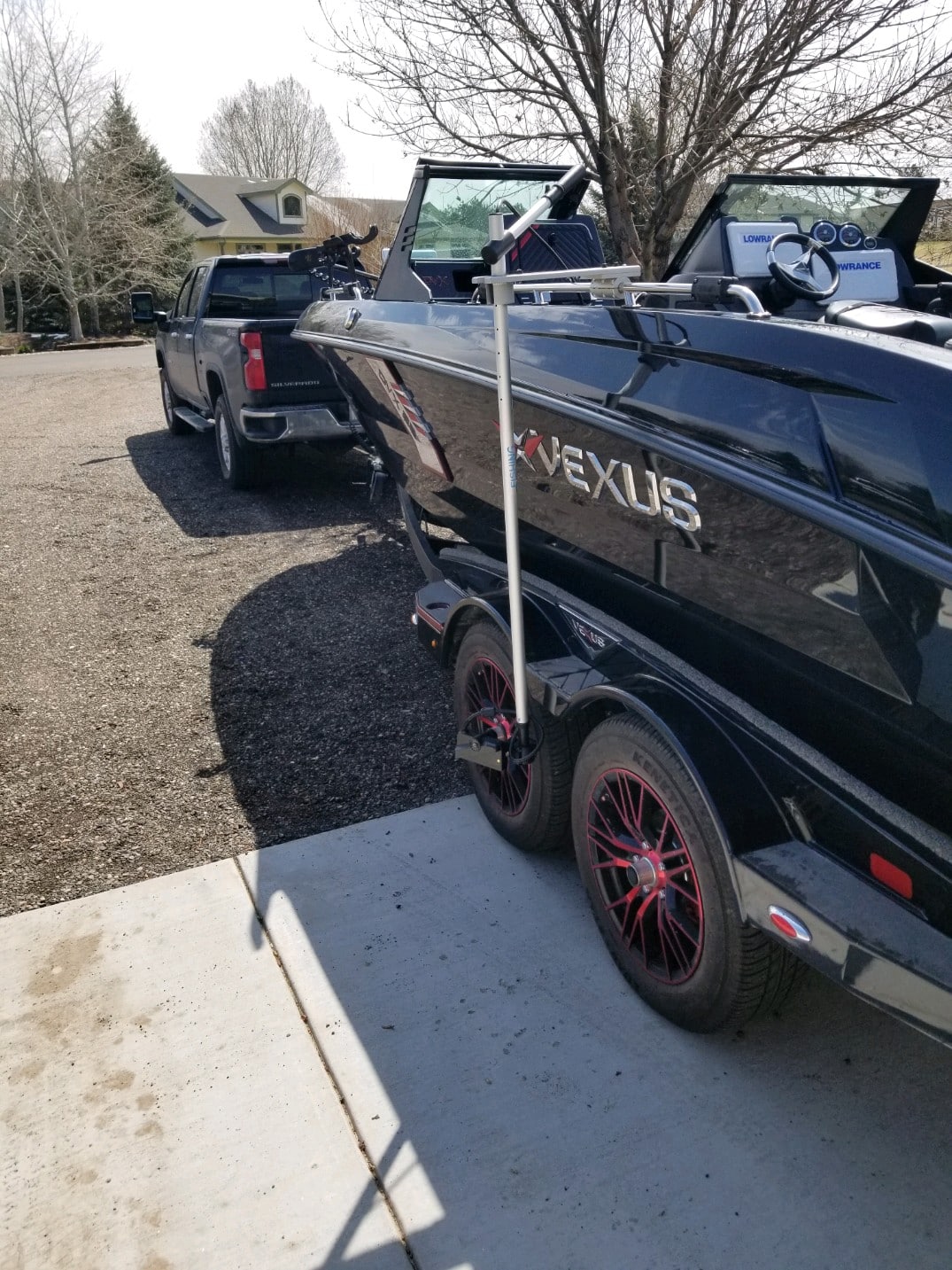 Bowducer on A Vexus boat