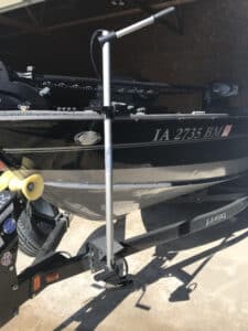 Lund boat with GT54 and Livescope GLS10