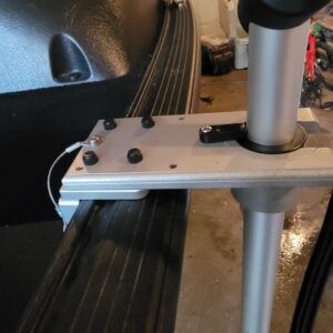 Alumatrack Downrod Assembly for Garmin LVS32 LVS34 and Active Target 1 and 2