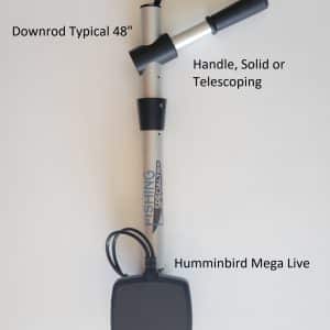 Humminbird Mega Live Downrod psystem