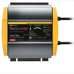 Promariner Prosport Hd 6 Gen4 6 Amp Battery Charger 12v 1 Bank 120v Input